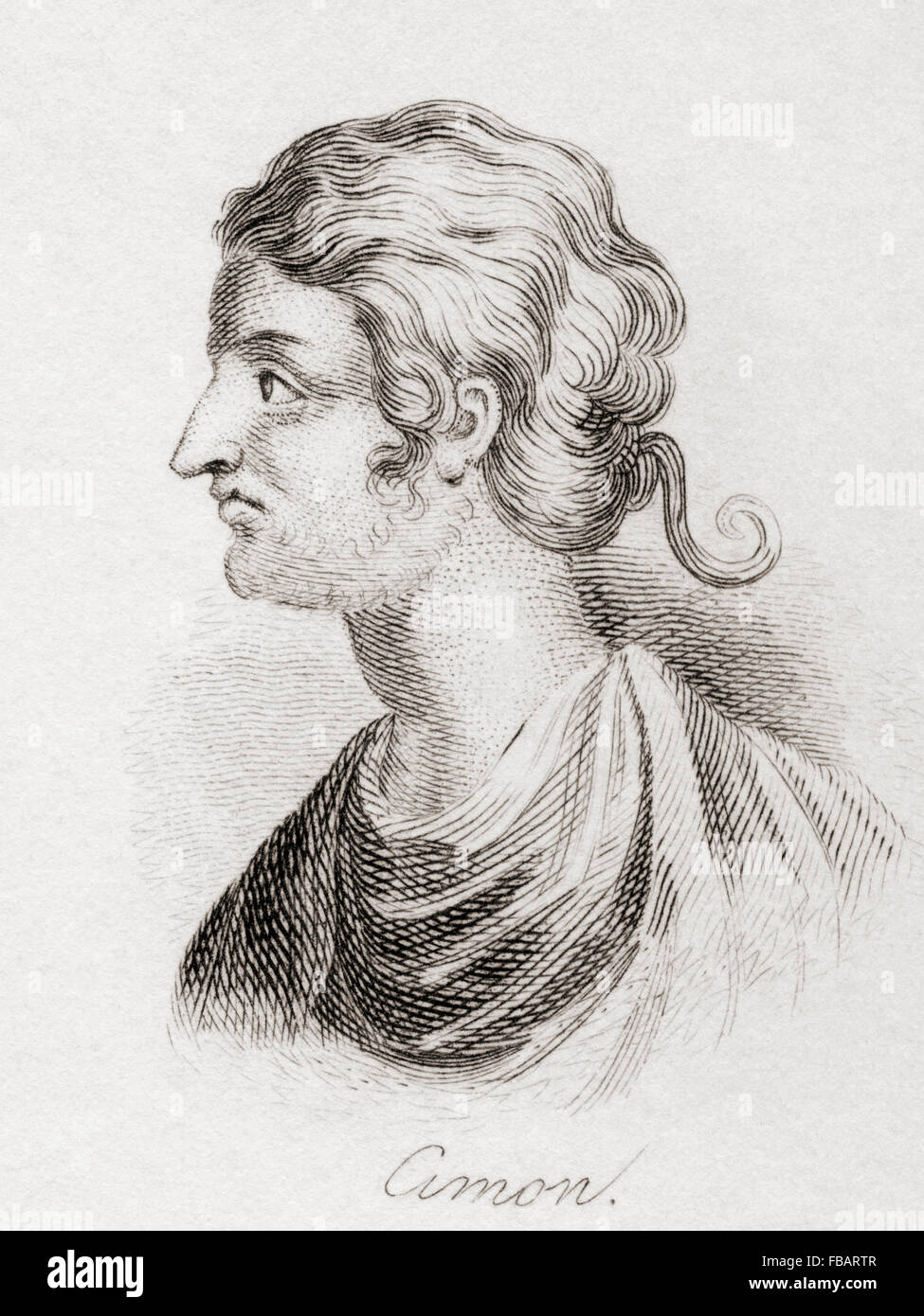 Amon von Juda, 664 v. Chr. - 641 v. Chr..  7. Jahrhundert BC König von Juda. Stockfoto