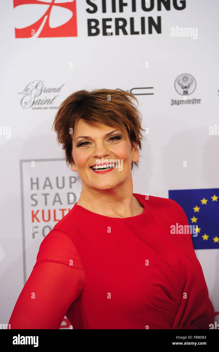 Der 28. European Film Awards im Haus der Berliner Festspiele - Ankünfte mit: Gayle Tufts wo: Berlin, Deutschland bei: 12. Dezember 2015 Stockfoto
