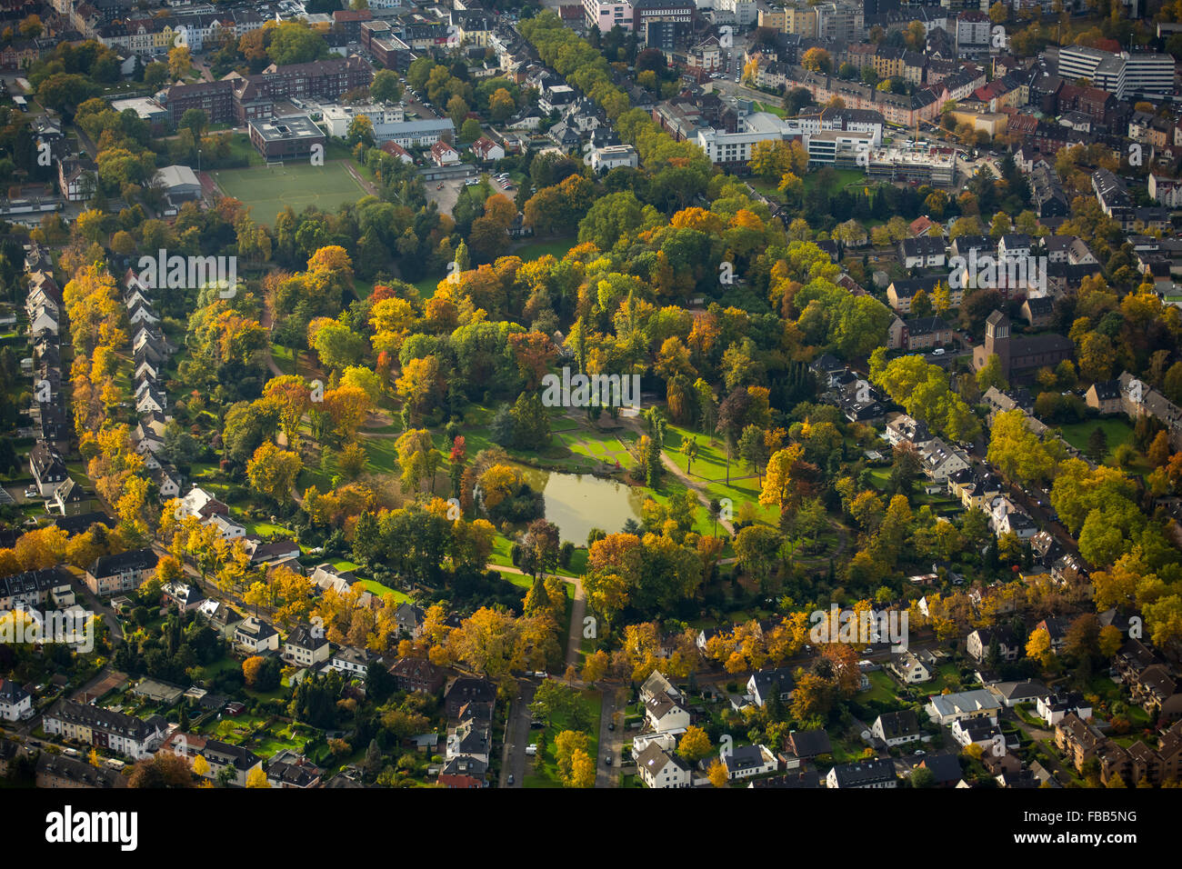 Wattenscheid stadtgarten im herbst Fotos und Bildmaterial in hoher