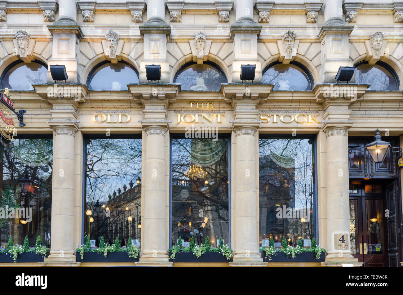 Die alte gemeinsame Lager, einer volleren Ale & Pie Haus in Birmingham Stockfoto