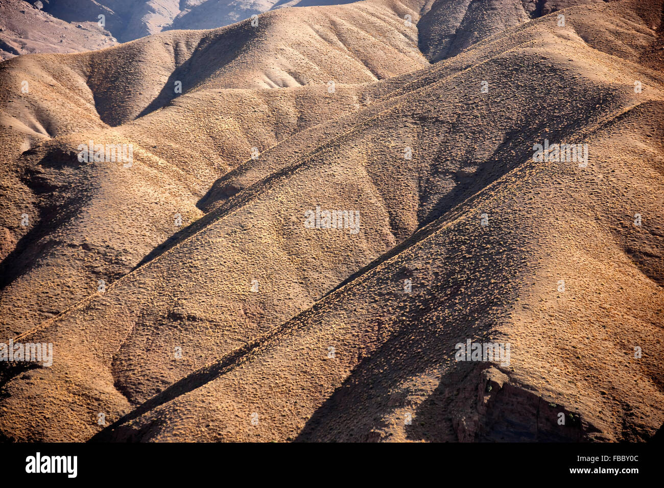 Atlasgebirge in Marokko. Stockfoto