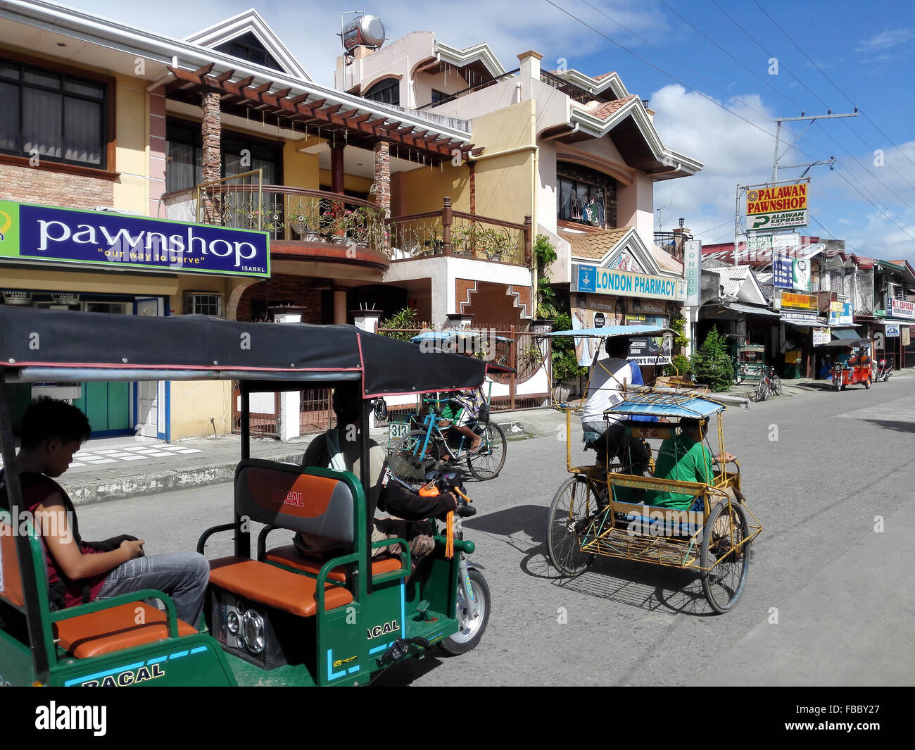 Philippinen Leyte Palompon klein aber belebten Küstenstadt Adrian Baker Stockfoto