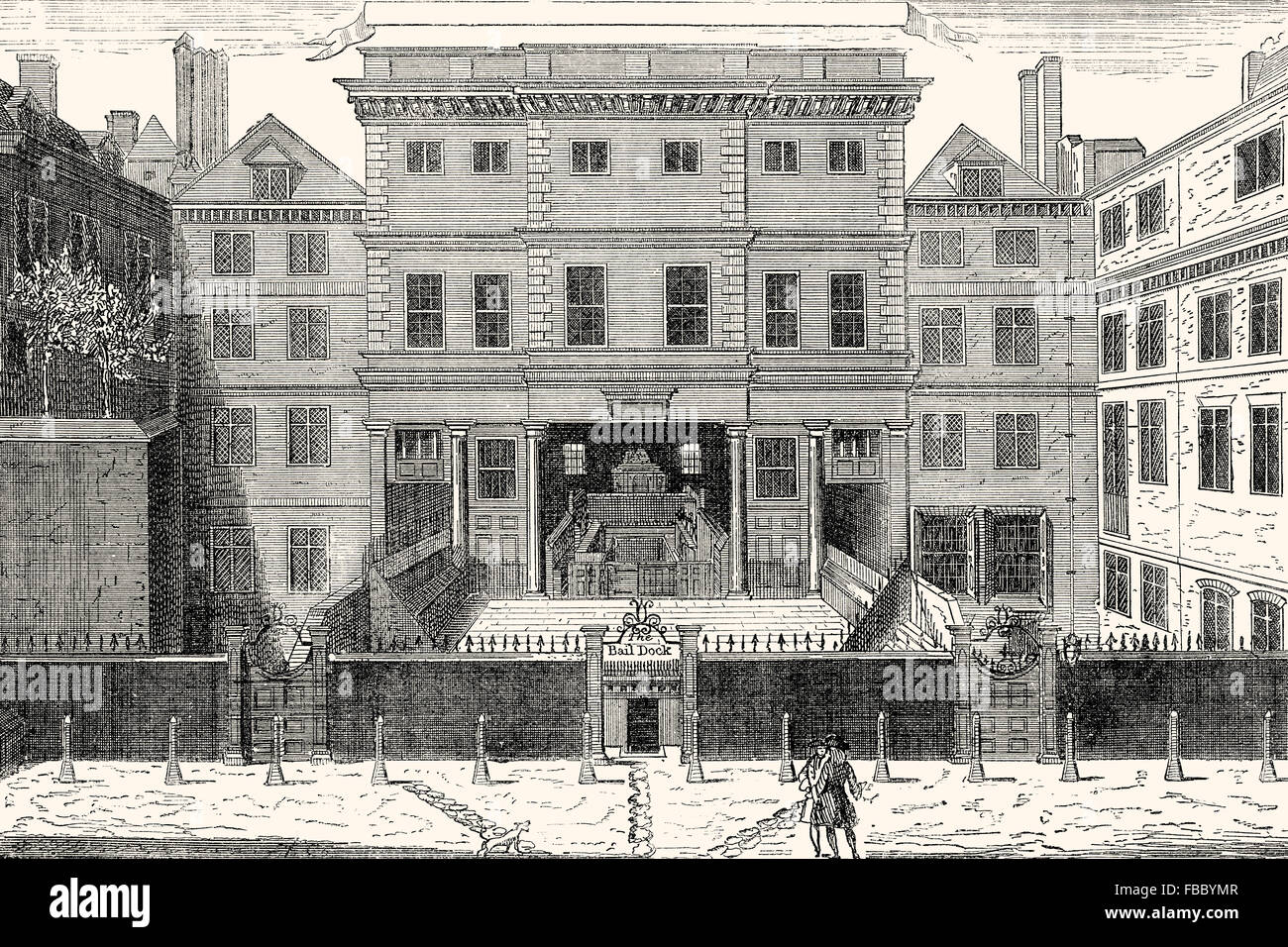 Alten Sitzungen Haus, 1750, Clerkenwell Green, London Borough of Islington, London, England Stockfoto