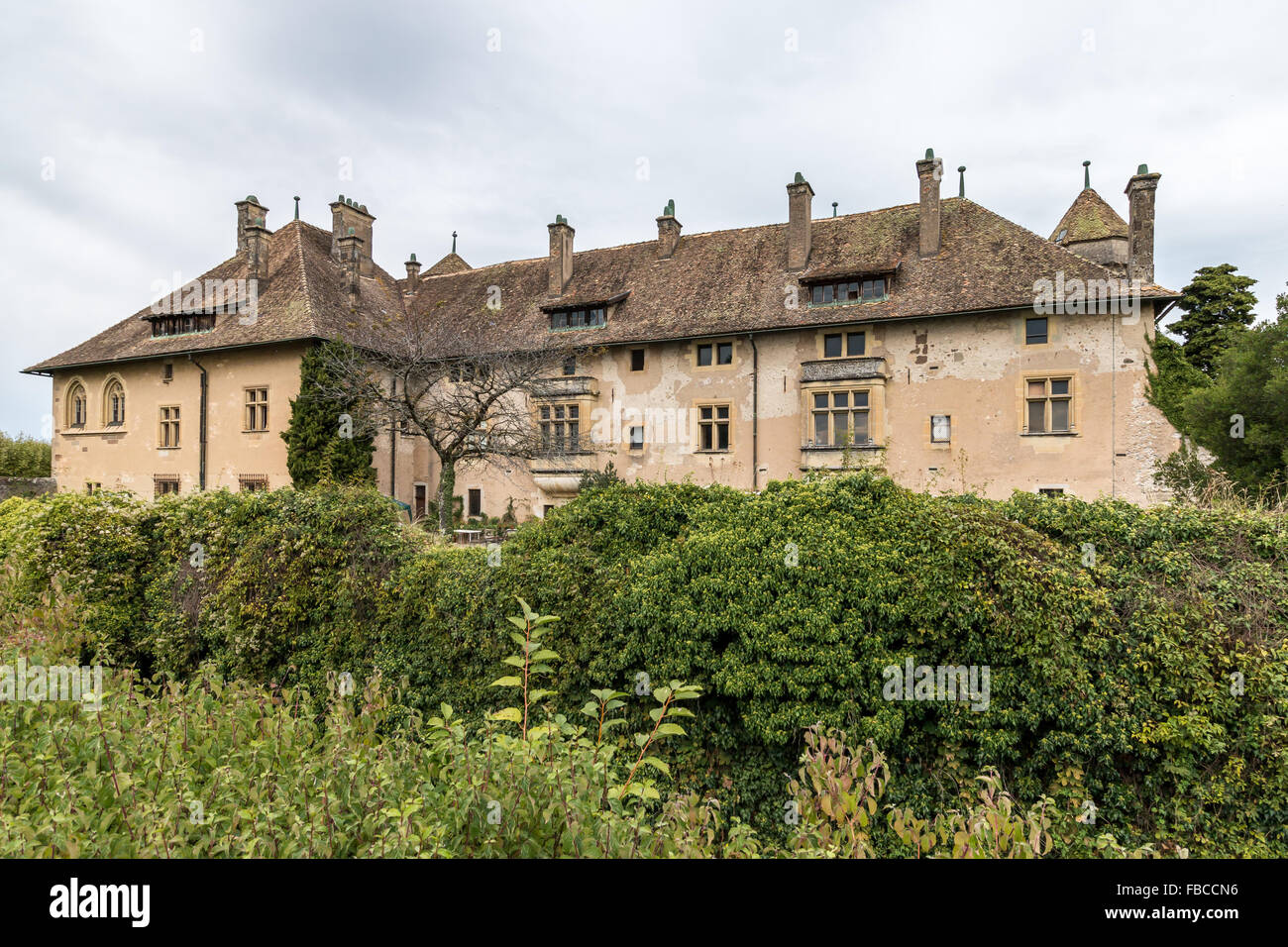 Chateau de Ripaille in Thonon-Les-Bains in Frankreich Stockfoto