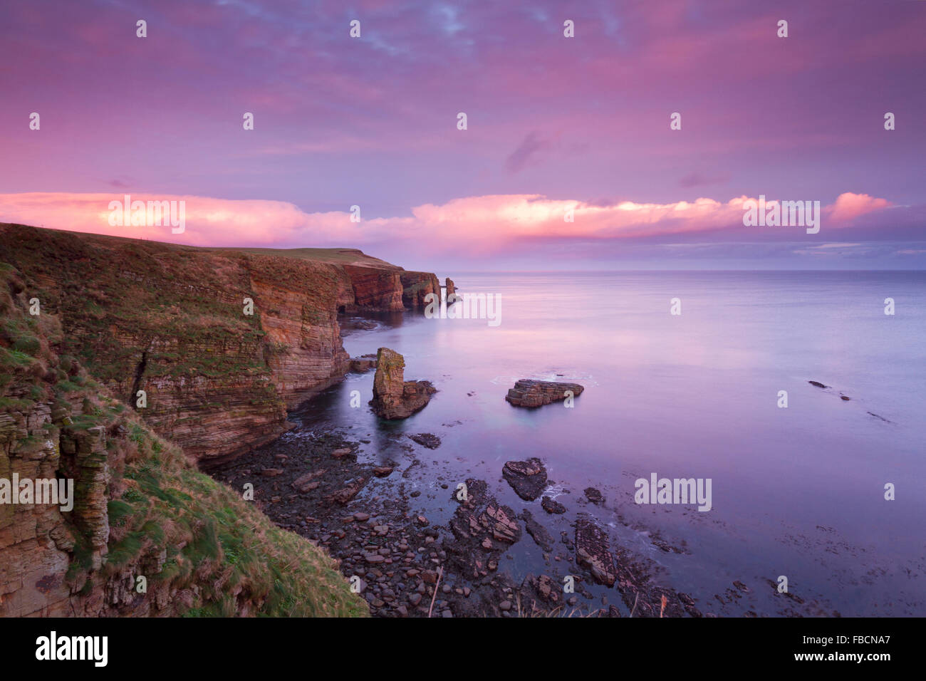 Windwick Bay, Orkney Stockfoto