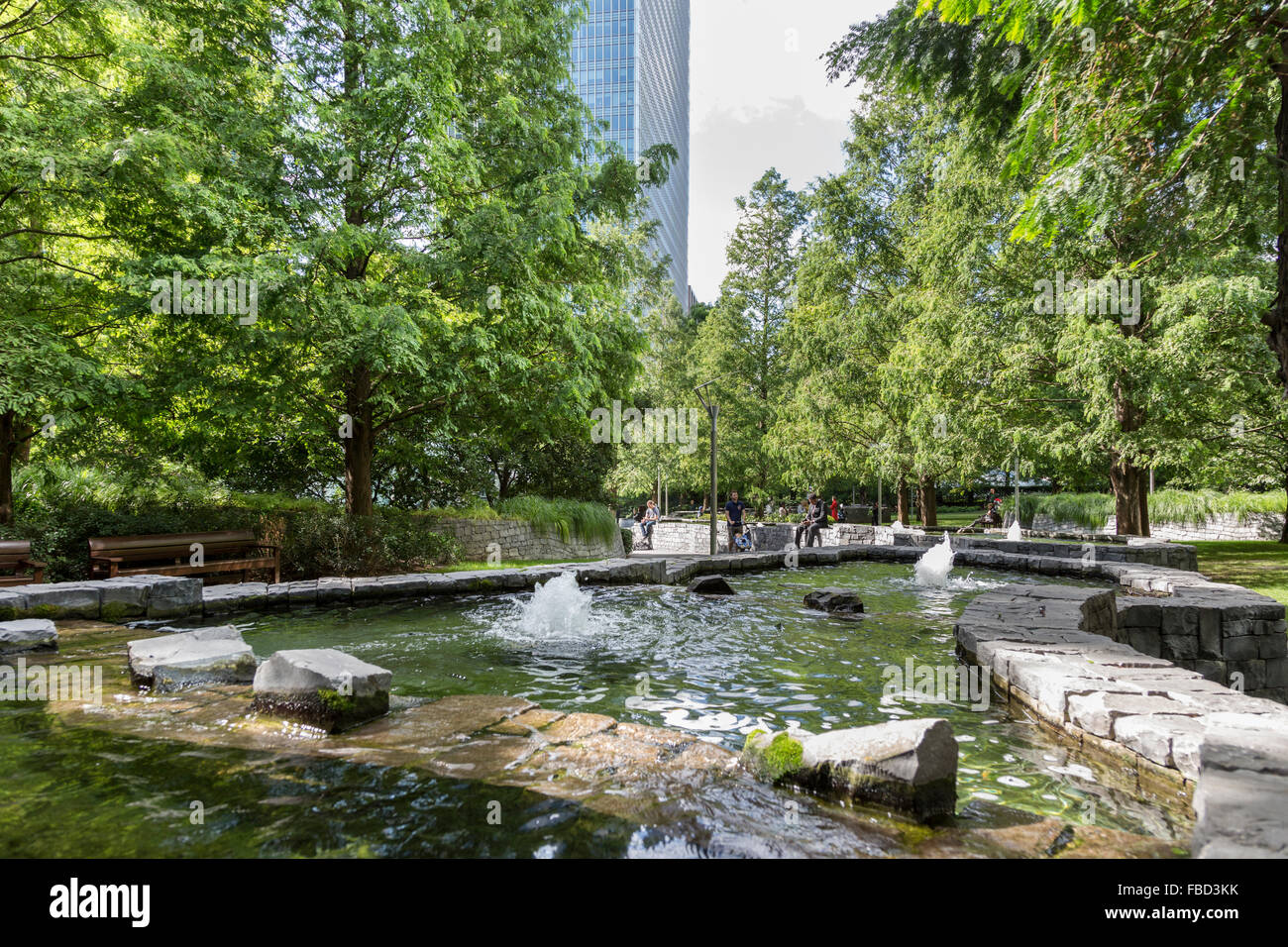 Jubilee Park, London, Vereinigtes Königreich Stockfoto