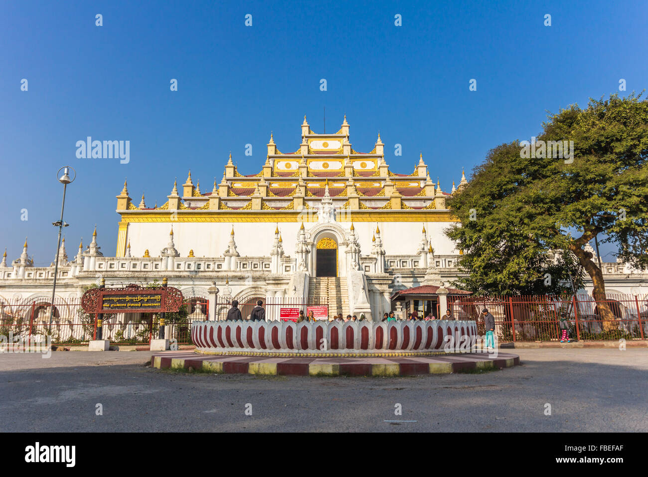 Shwe Yan Pyay Tempel, Inle-See, Shan State in Myanmar Stockfoto