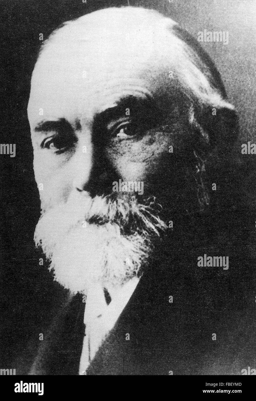 GOTTLOB FREGE (1848 – 1925), deutscher Philosoph Stockfoto