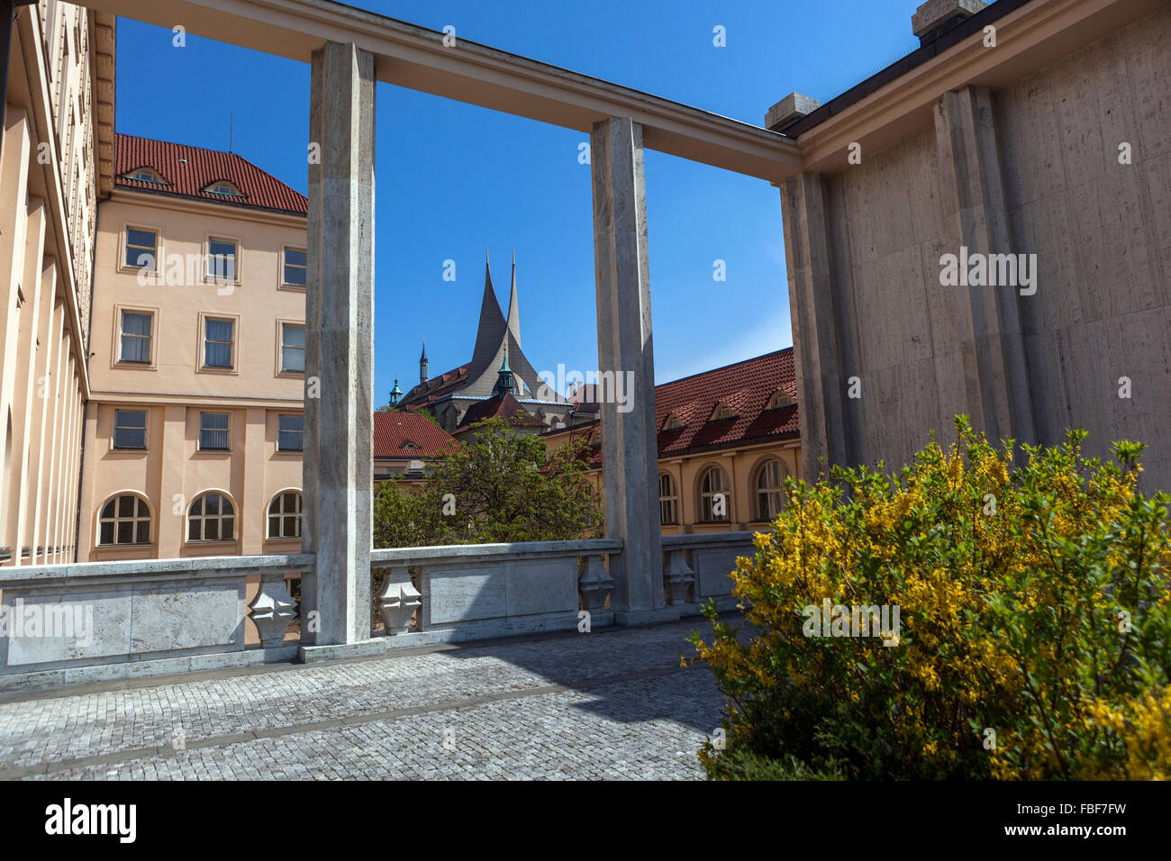 Emmaus, Emauz - Benediktiner-Kloster, Prag, Tschechische Republik Stockfoto