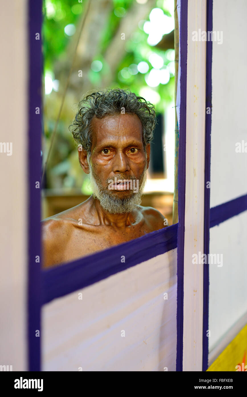 Dorfbewohner in Munshiganji, Bangladesch, Asien Stockfoto