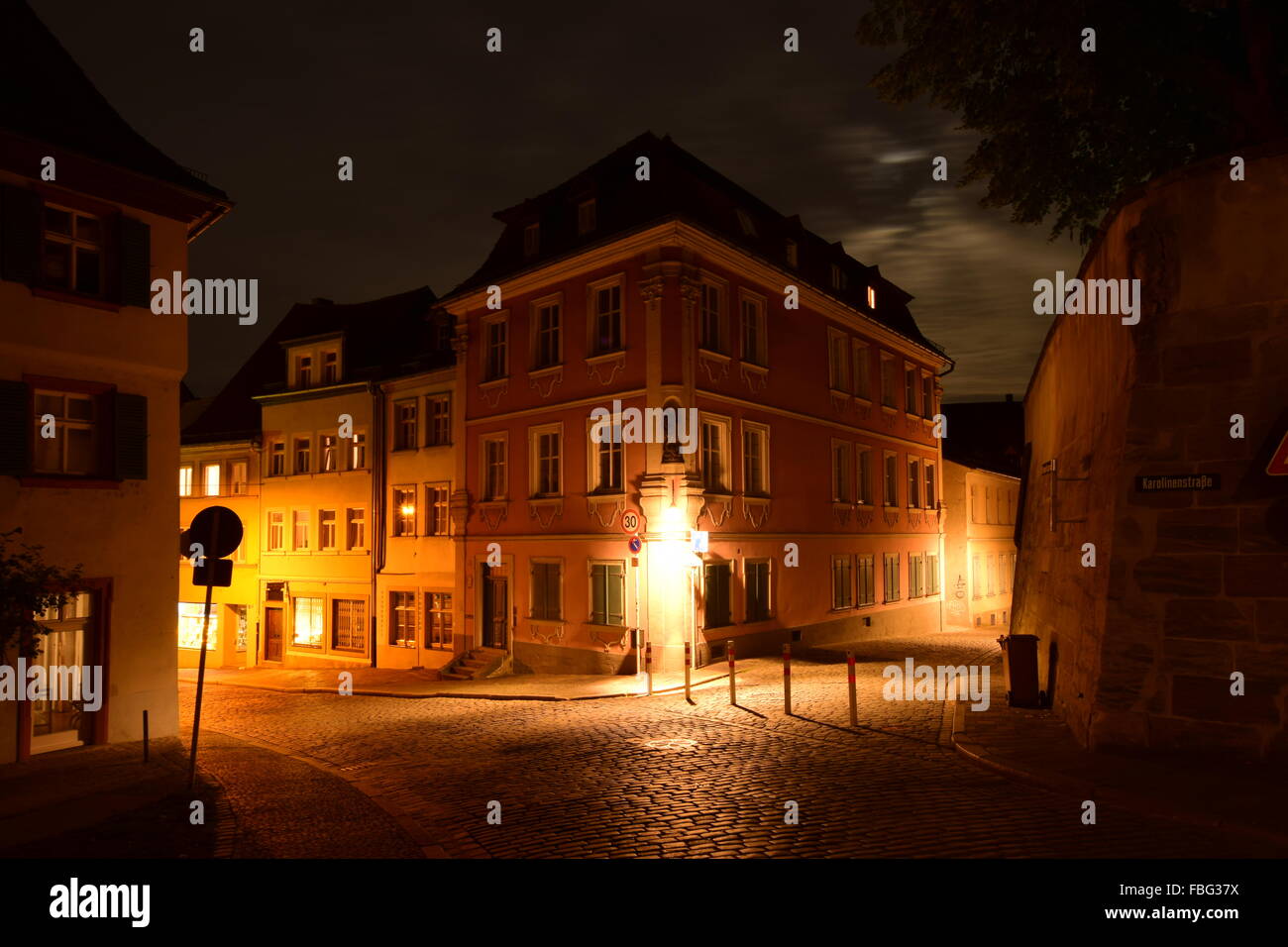 Bamberg, Deutschland - ein historisches Gebäude Stockfoto