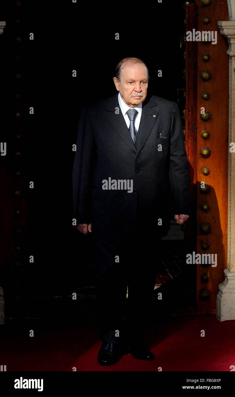 Algerien, Algier algerischen Präsidenten Abdelaziz Bouteflika.  Foto: KADRI Mohamed / IMAGESPIC Agentur Stockfoto