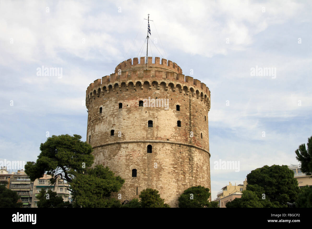 Thessaloniki - angesagtesten Stadt Griechenlands Stockfoto