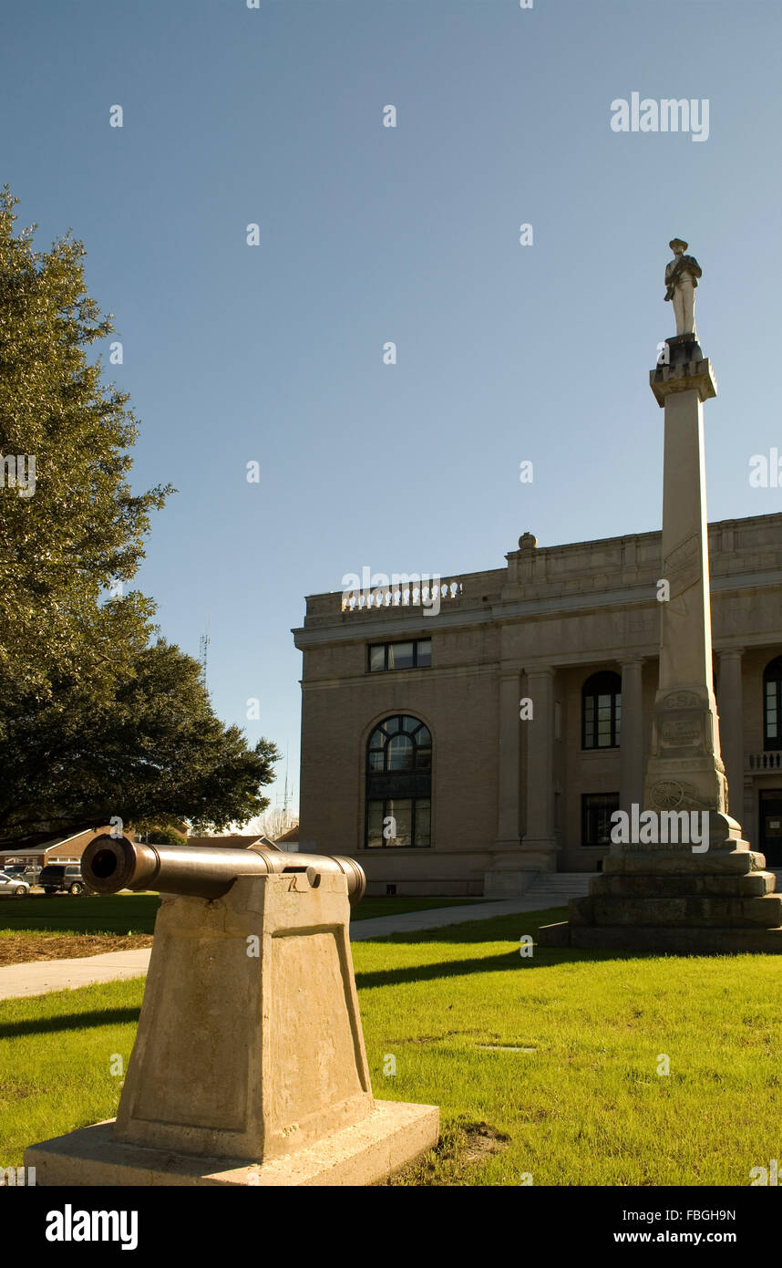 Lee County Courthouse Bishopville Südcarolina USA Stockfoto