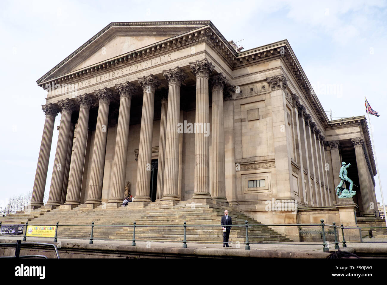 St Georges Hall, Liverpool, UK Stockfoto