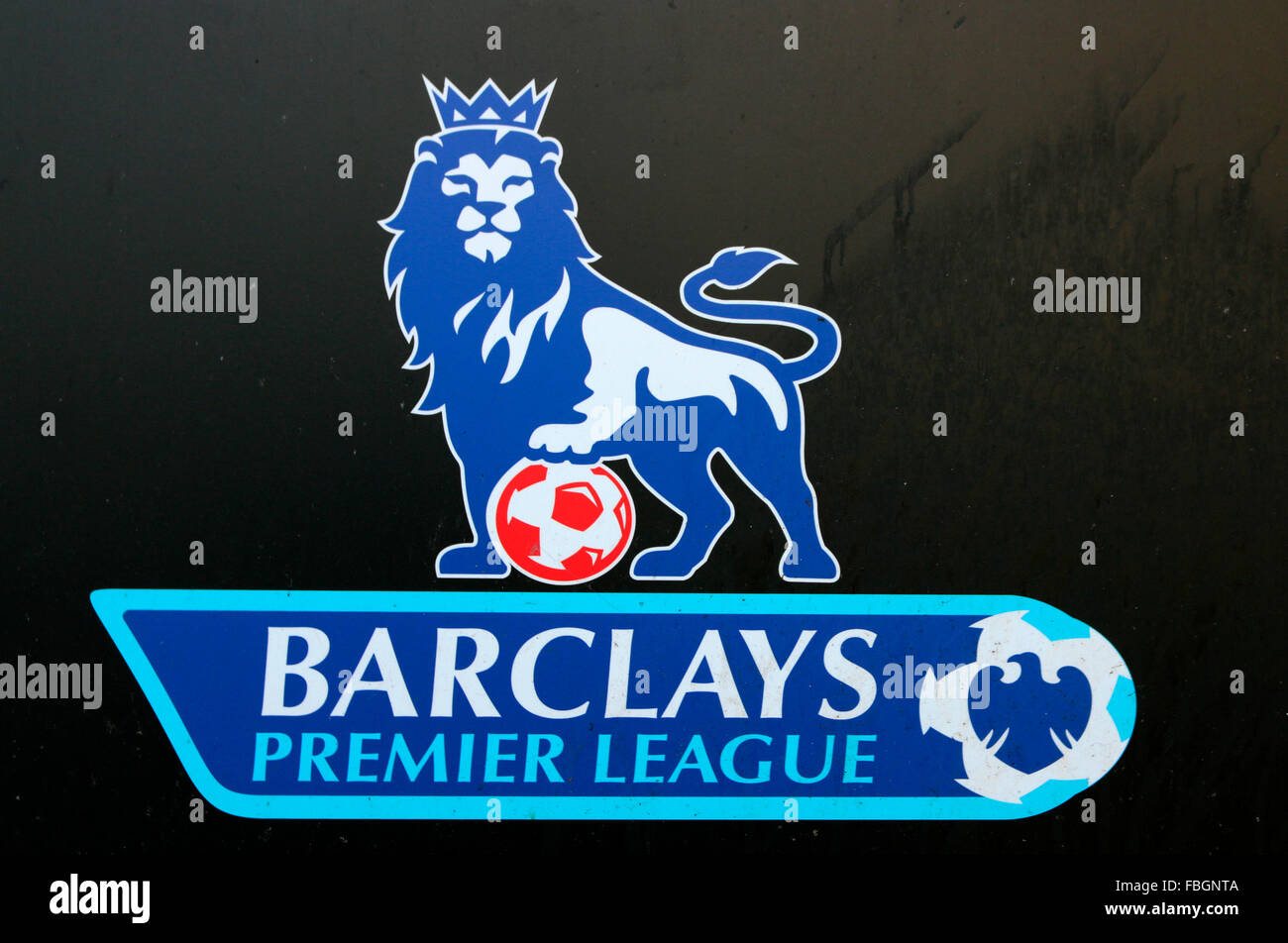 Das Logo der Marke "Barclays Premier League", Berlin. Stockfoto