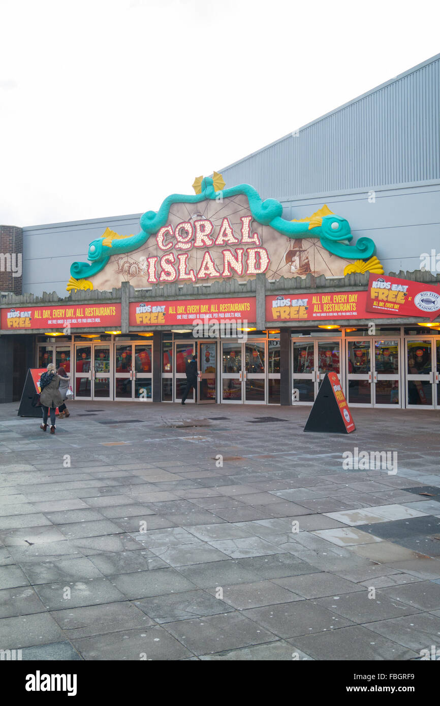 Spielhalle Stockfoto