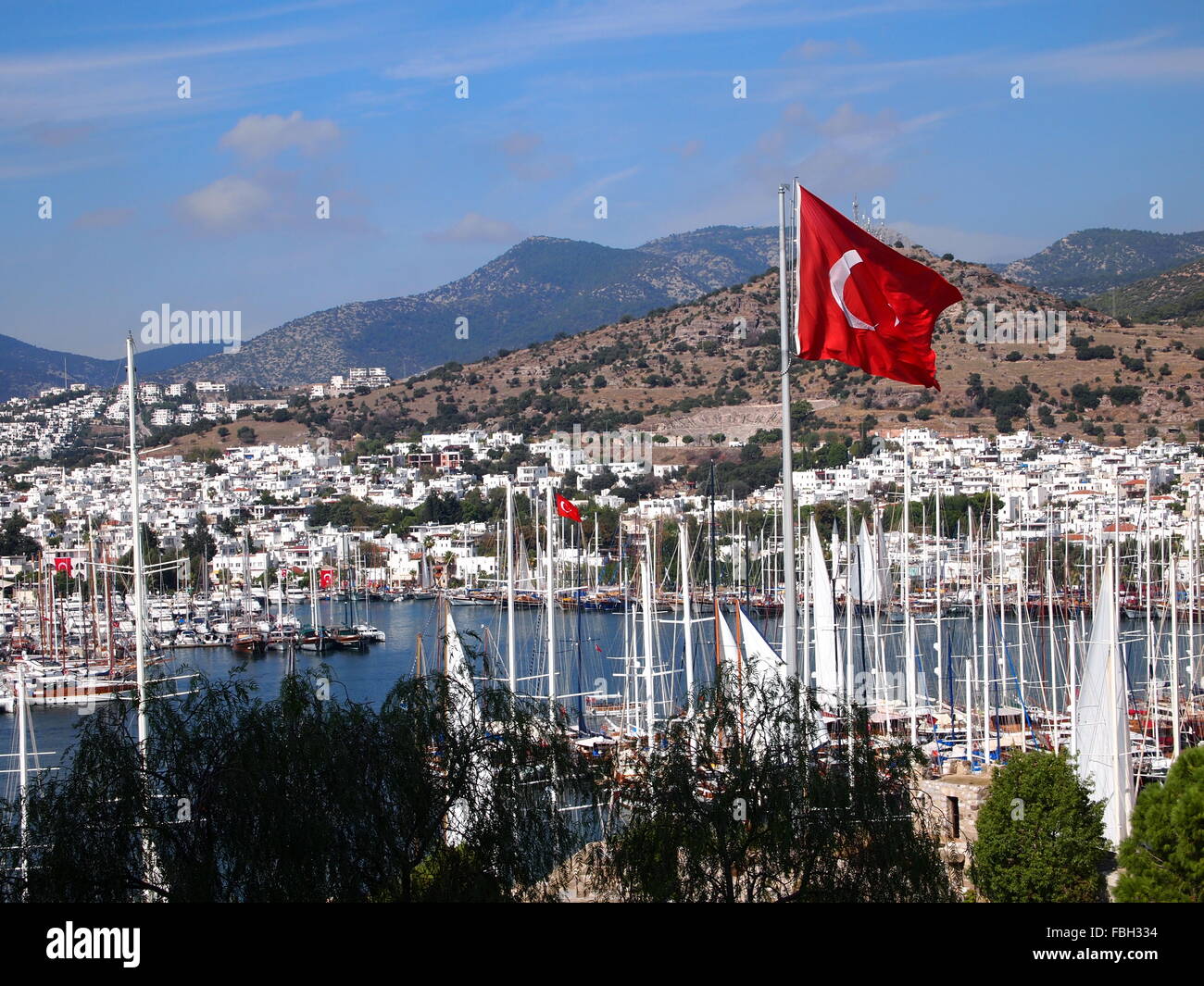 Türkei, Türkei Urlaub, Sommer, Sand, Strände, Sonne, Meer, Schiffsschlösser und Geschichte Stockfoto