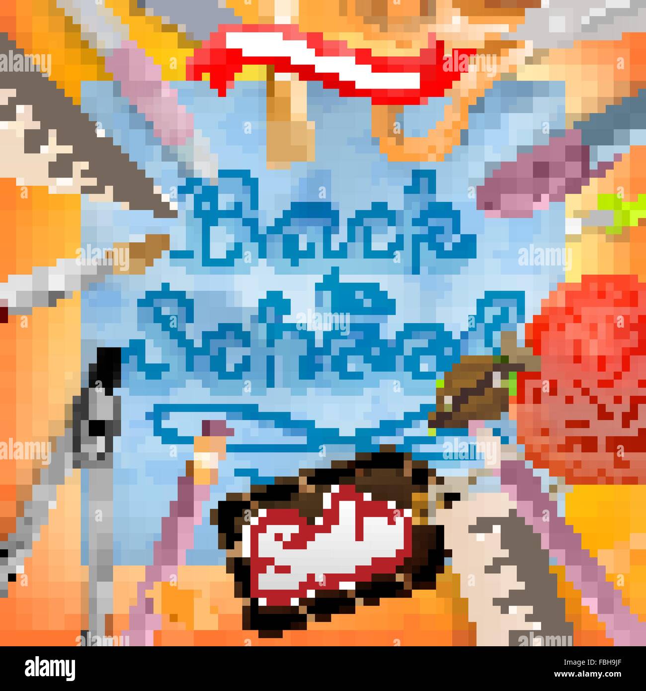 Zurück zur Schule marketing-Hintergrund. EPS 10 Stock Vektor