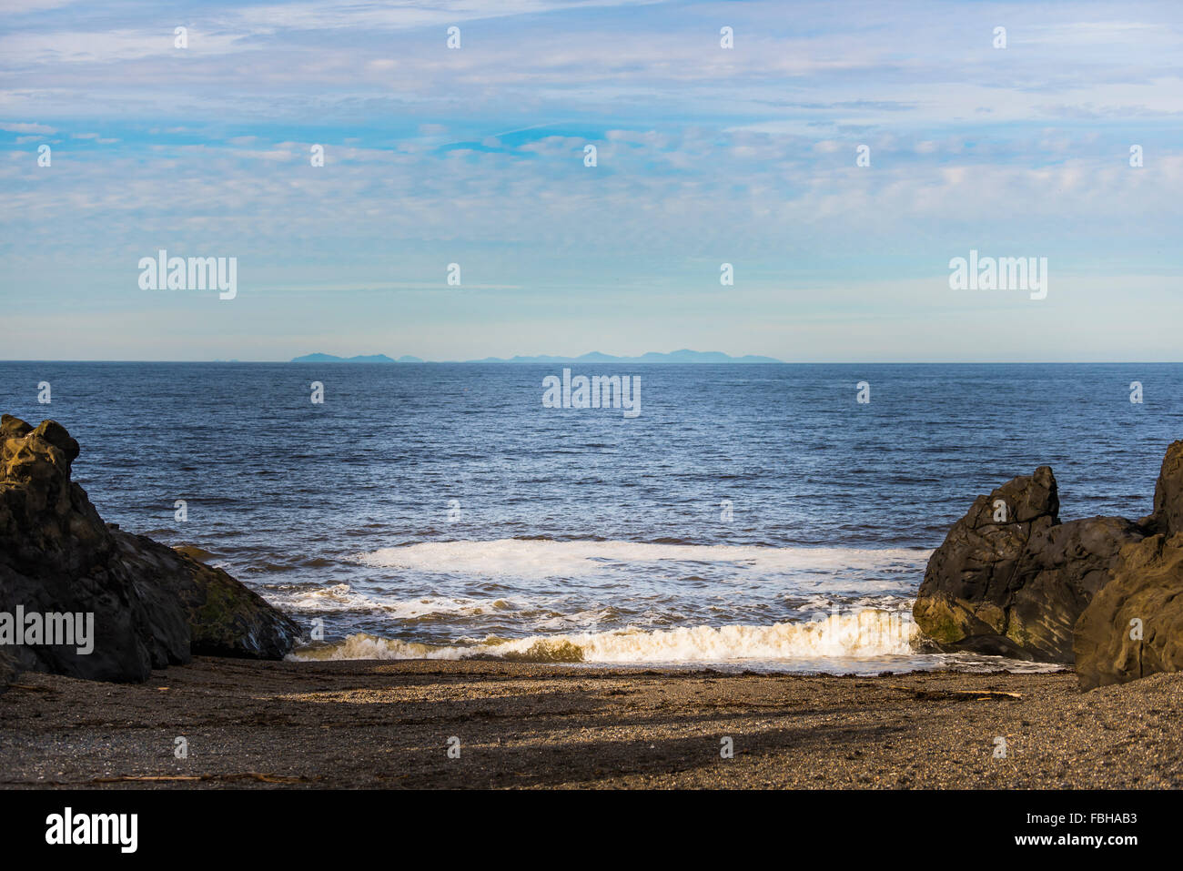 Coastal Ocean views Haida Gwaii British Columbia Kanada Stockfoto