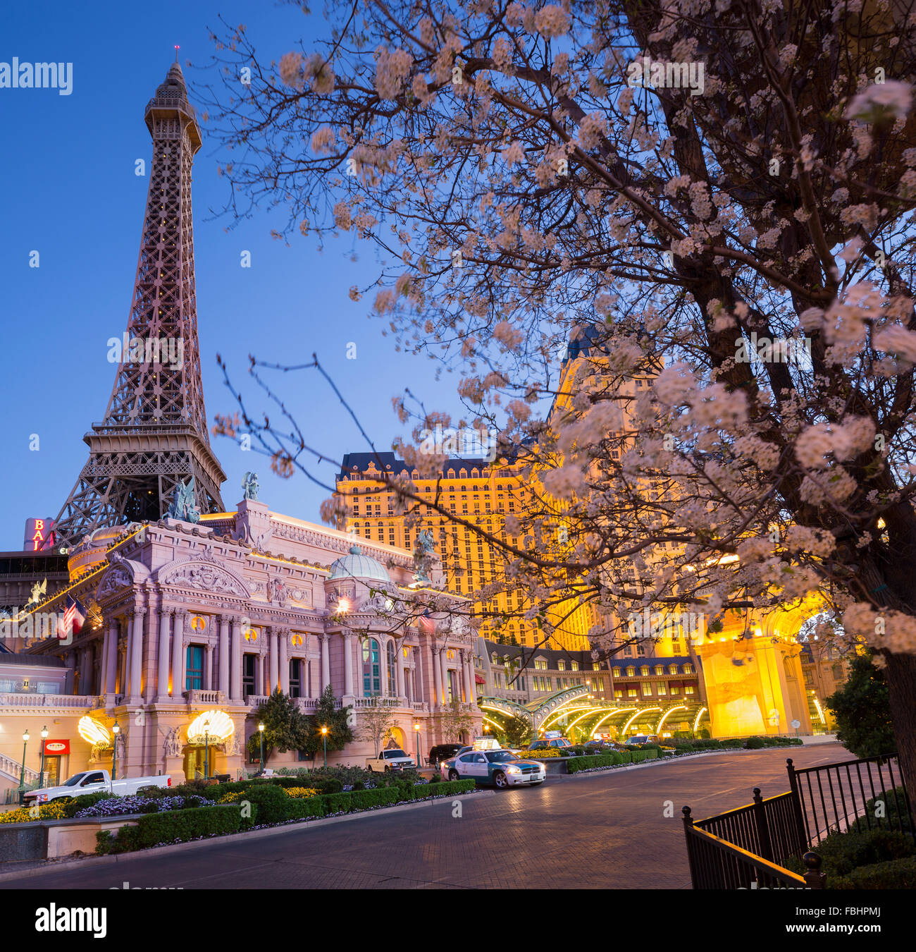 Paris Hotel in Las Vegas, Strip, South Las Vegas Boulevard, Las Vegas, Nevada, USA Stockfoto