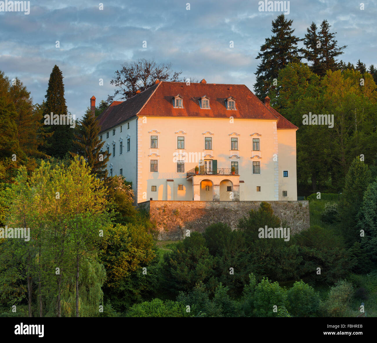 Schloss Ernegg, Niederösterreich, Österreich Stockfoto