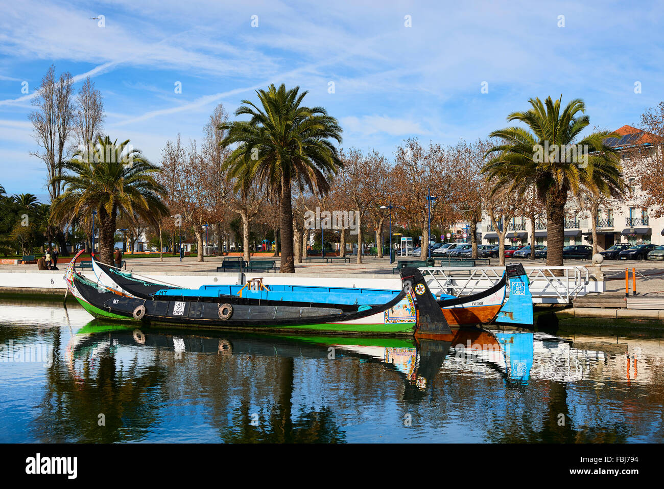 Stadtbild von Aveiro, Portugal, Europa Stockfoto