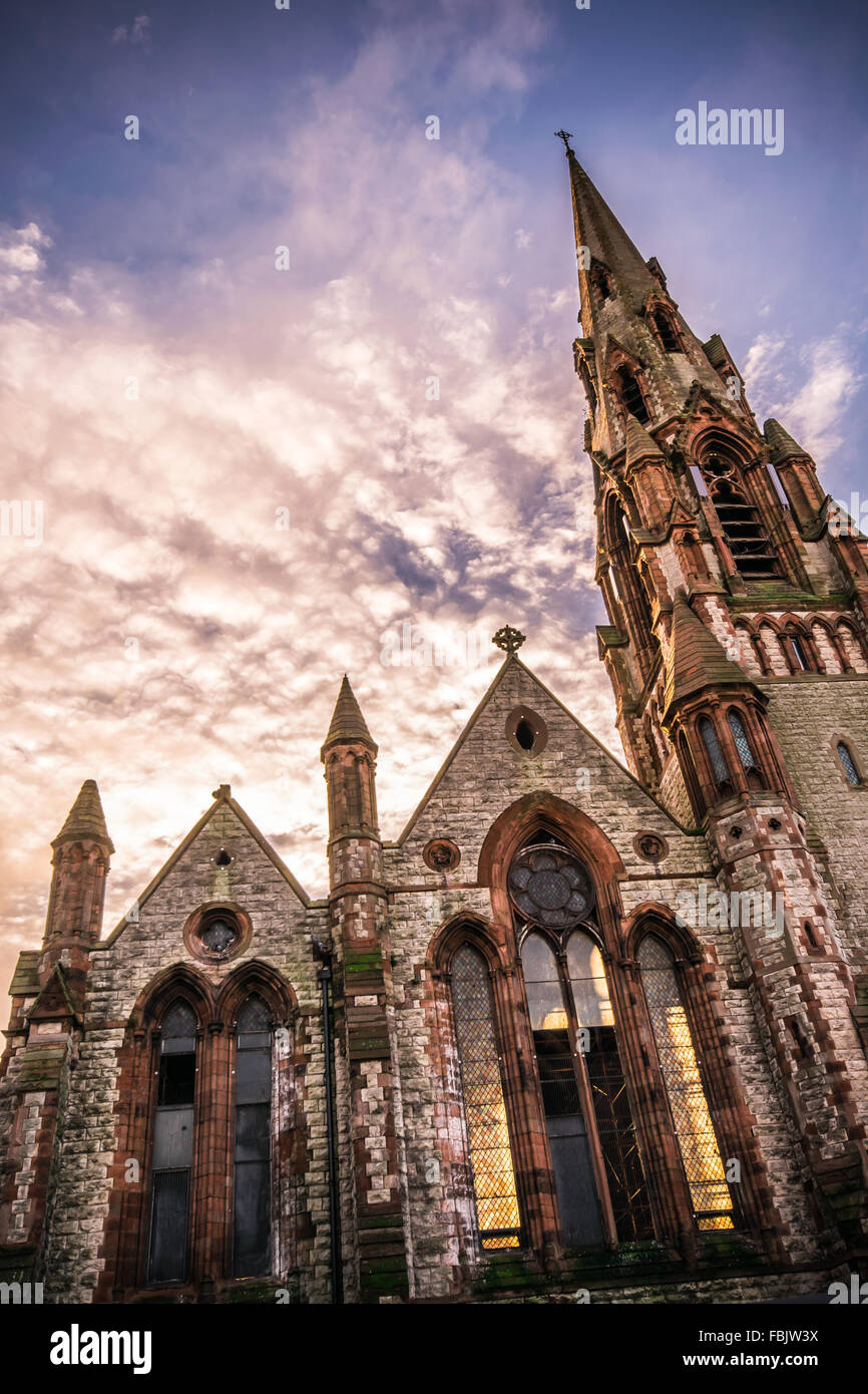 Carlisle Memorial Methodist Church in Belfast. Stockfoto