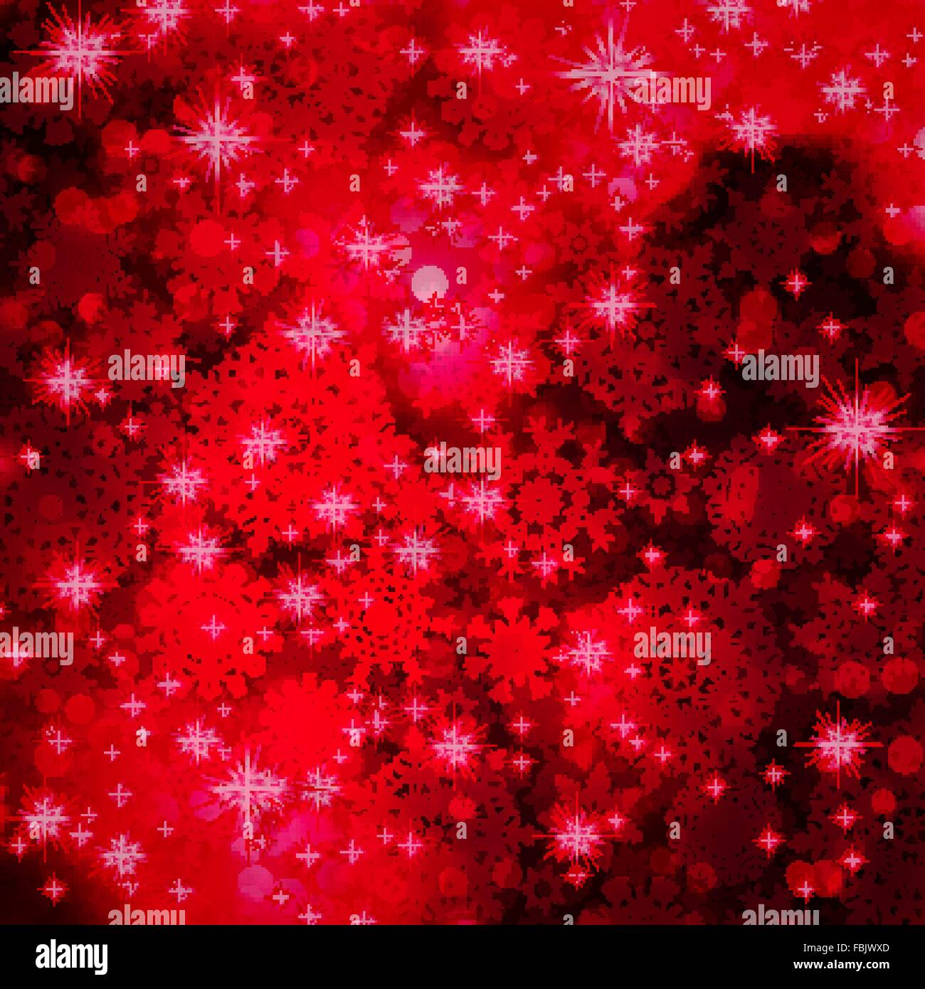 Rot Weihnachten Hintergrund in einem eleganten Stil. EPS 10 Stock Vektor