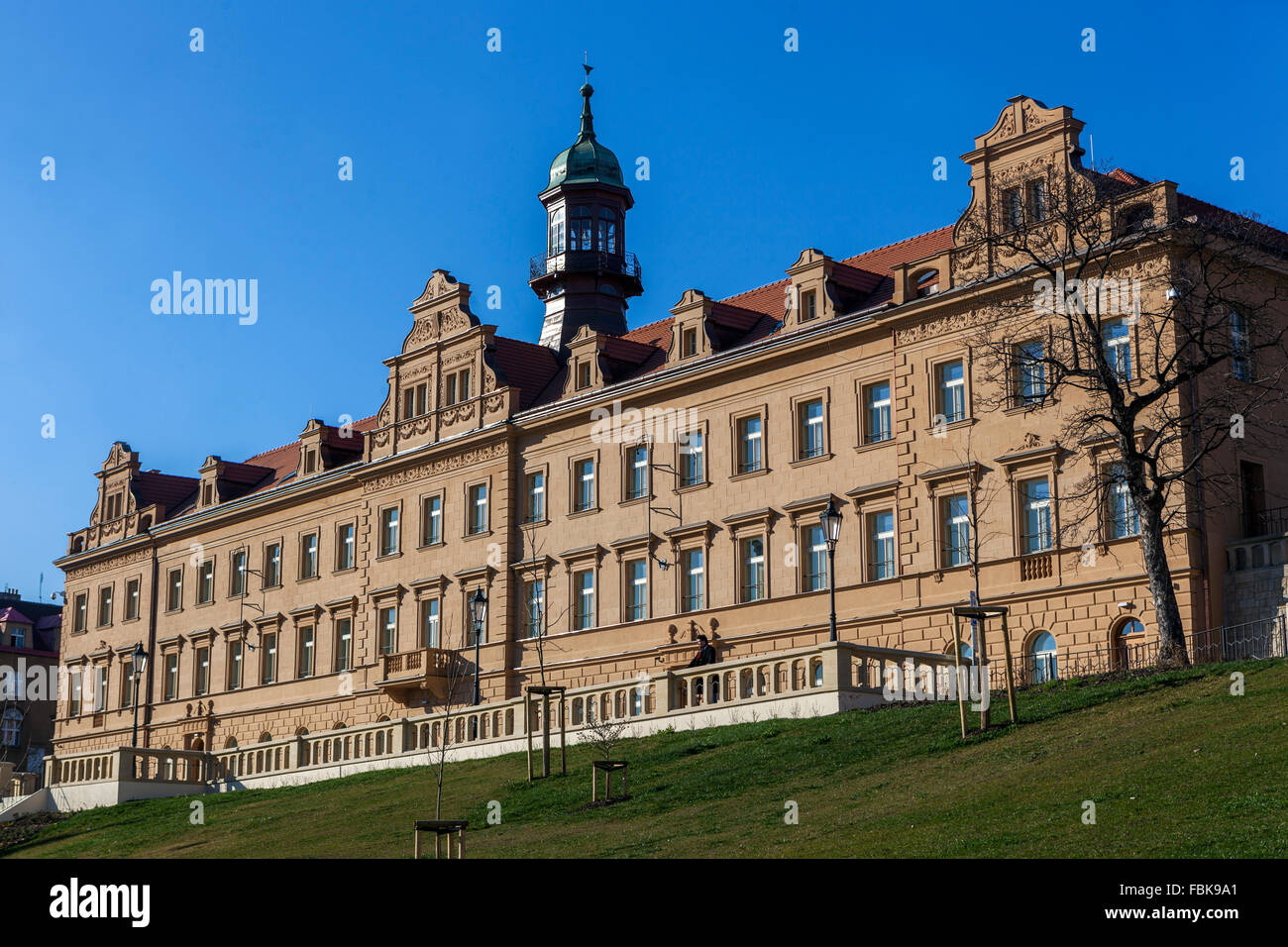 Vrsovice vrsovice Schloss, Prag, Tschechische Republik Stockfoto