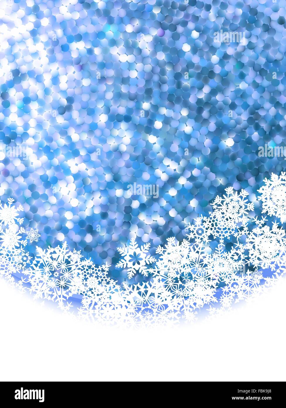 Winter Hintergrund mit Exemplar zu abstrahieren. EPS 8 Stock Vektor