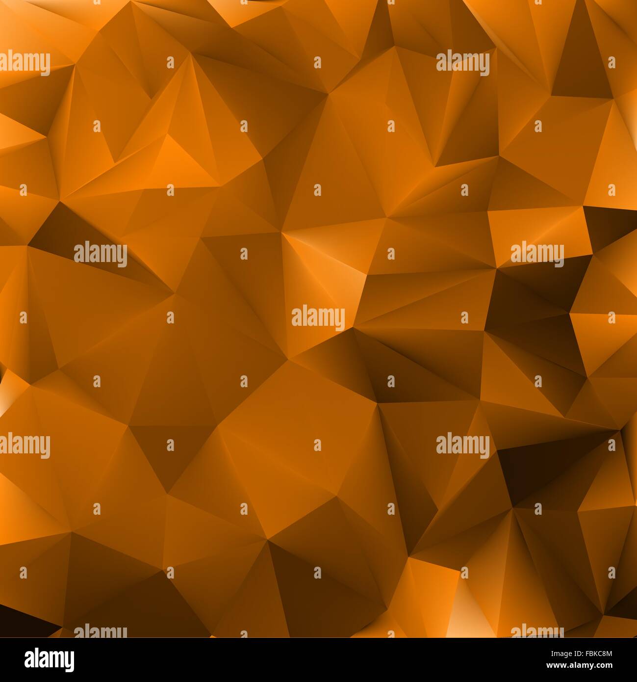 Orangefarbenes Dreieck geometrische Muster. EPS 8 Stock Vektor