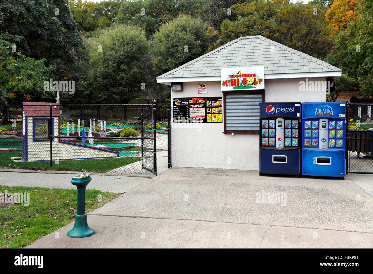 Tibbetts Brook Park Yonkers New York Stockfoto