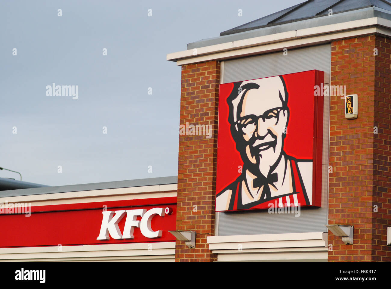 KFC-Fastfood-Restaurant Riverside Northampton UK Stockfoto