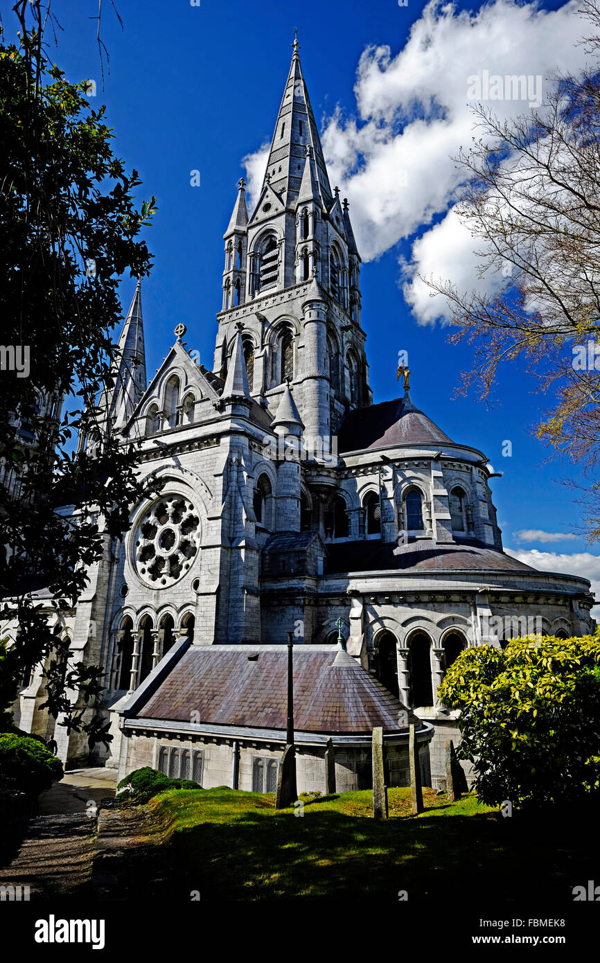 St. Finbarre Kirche von Irland Kathedrale in Irland Cork City. Stockfoto