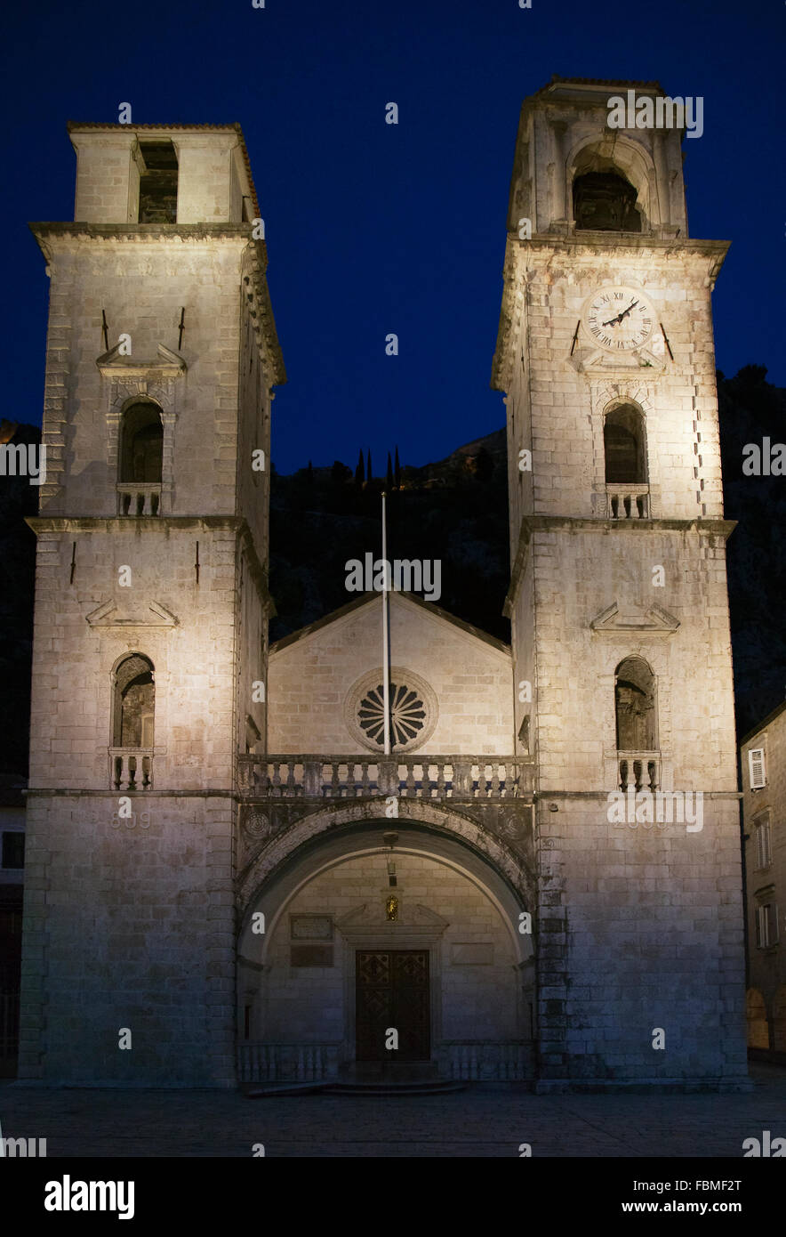 Kathedrale von St. Tryphon in Kotor, Montenegro Stockfoto