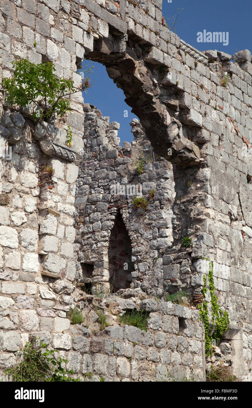 Ruinen der alten Bar, Stary Bar, Montenegro Stockfoto Ruinen der alten Bar, Stary Bar, Montenegro Stockfoto