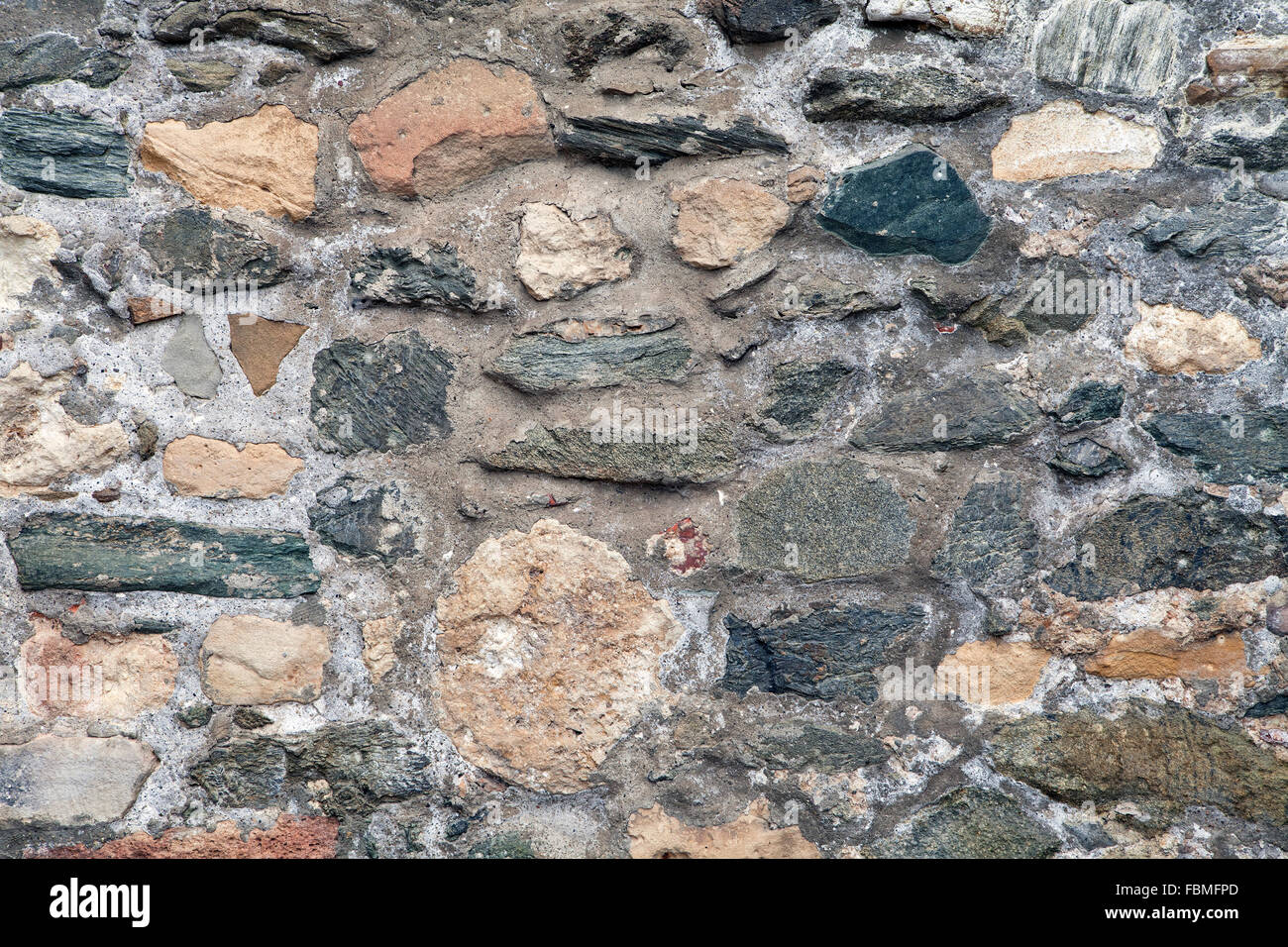 Alten verwitterten Steinwand für Hintergrund Stockfoto Alten verwitterten Steinwand für Hintergrund Stockfoto