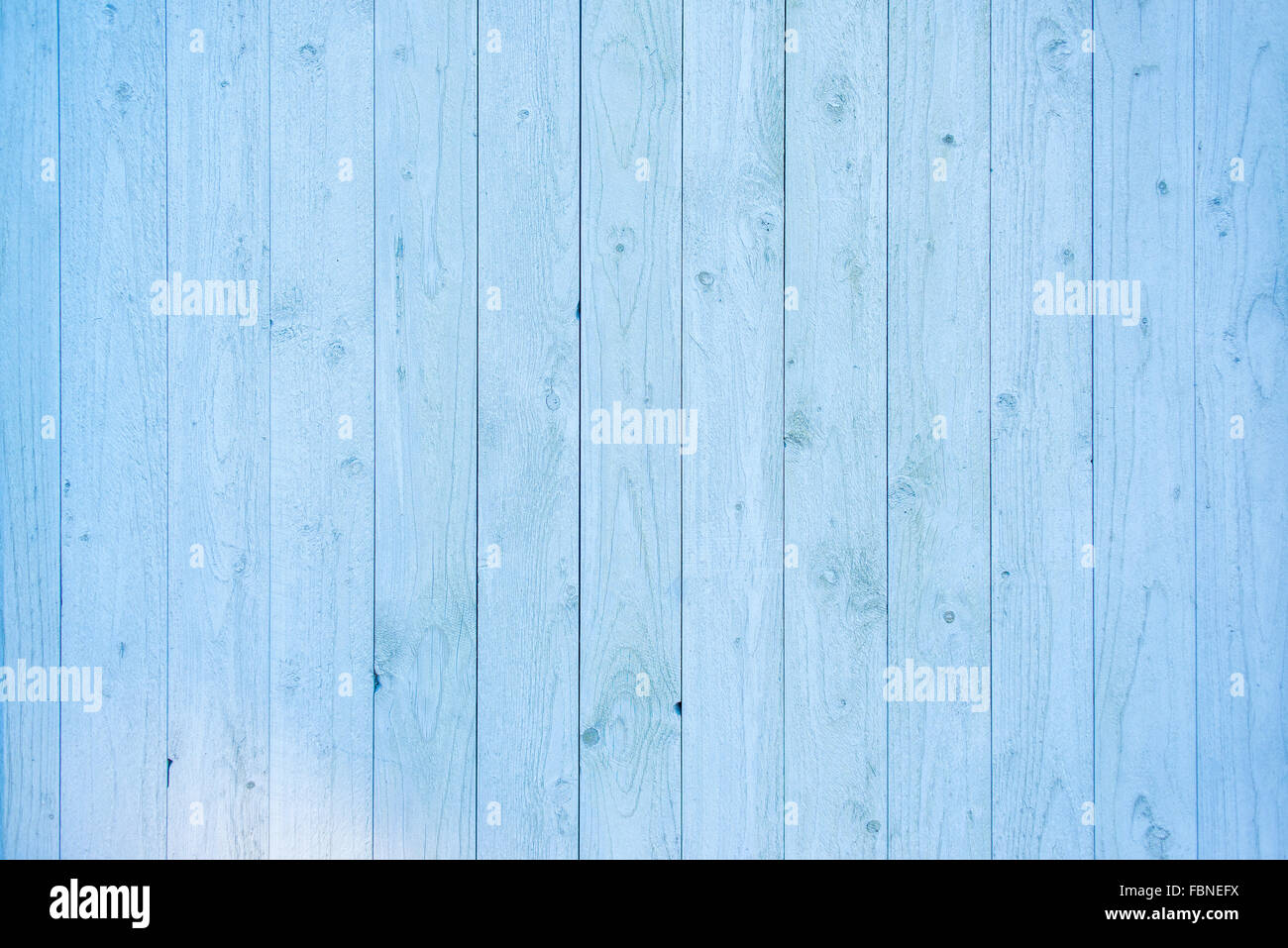 Blass blau Holzbohle Oberflächenstruktur, Holzbrett Textfreiraum Stockfoto