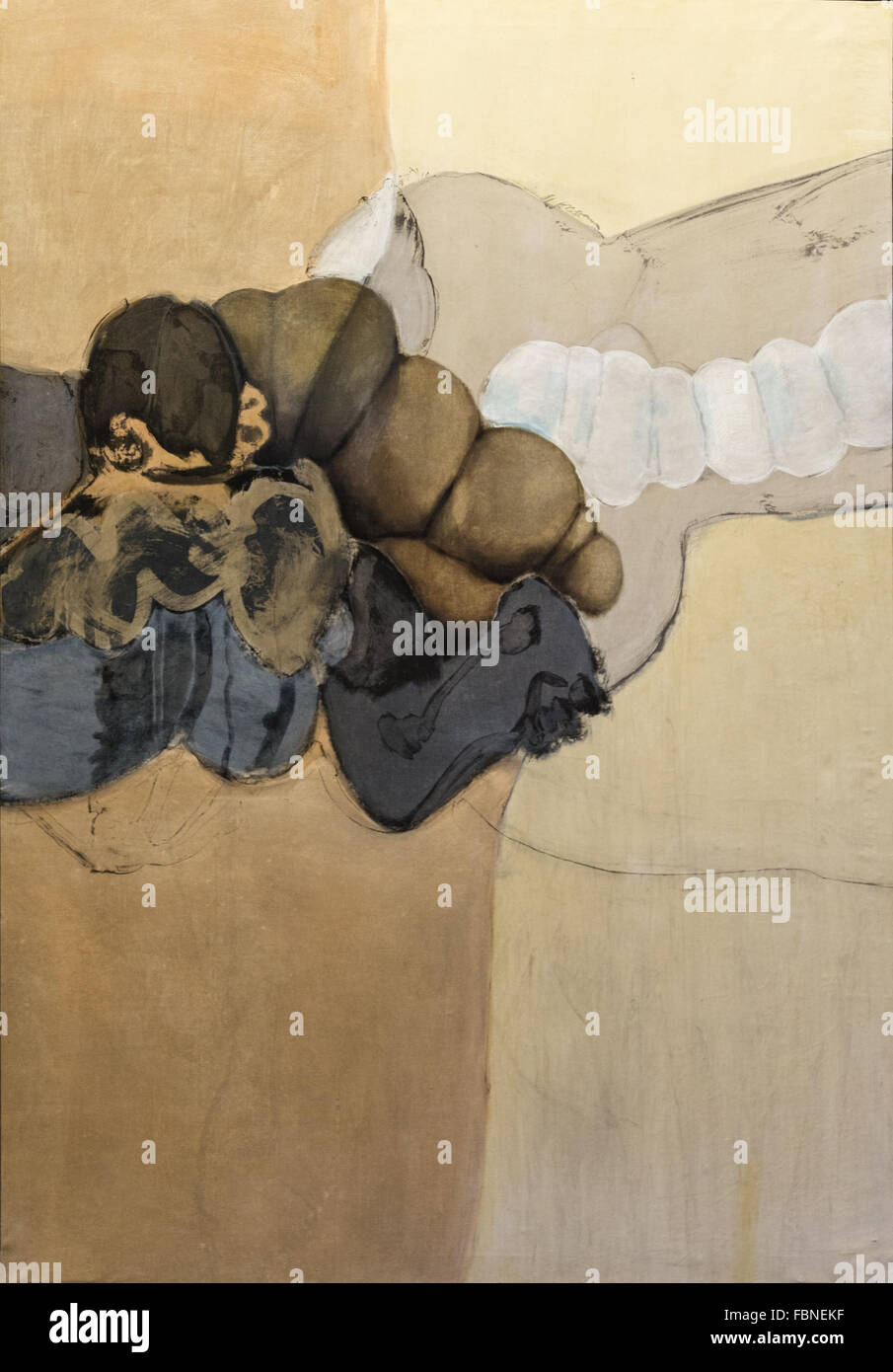 Sin Titulo, (ohne Titel), von Pedro Gonzalez. (1975), 196 x 135 cm Stockfoto