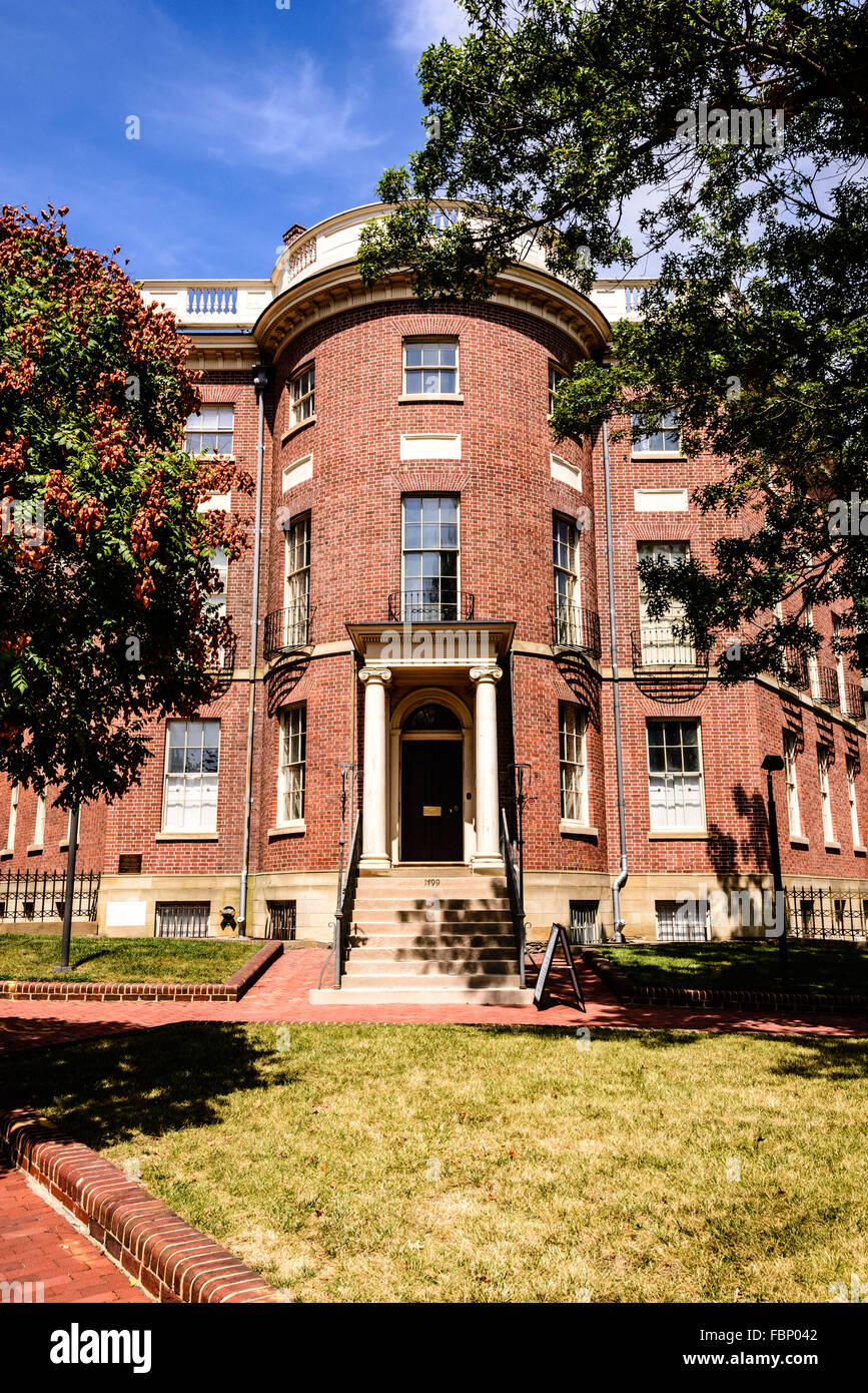 Achteck (Oberst John Tayloe III-Haus), 1799 New York Avenue NW, Washington DC Stockfoto