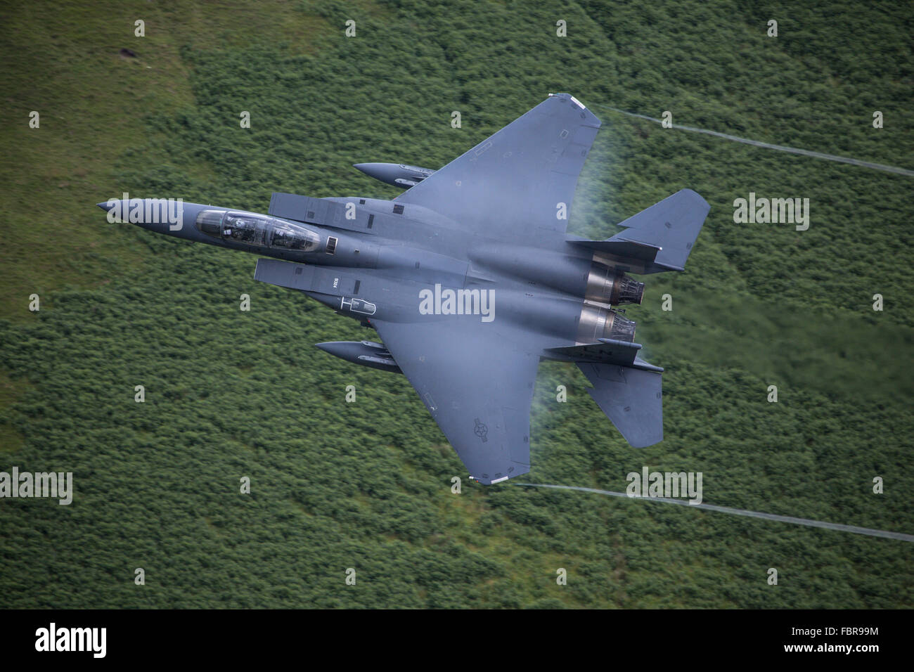Vereinigten Staaten F15 Strike Eagle, F15E USAF Stockfoto
