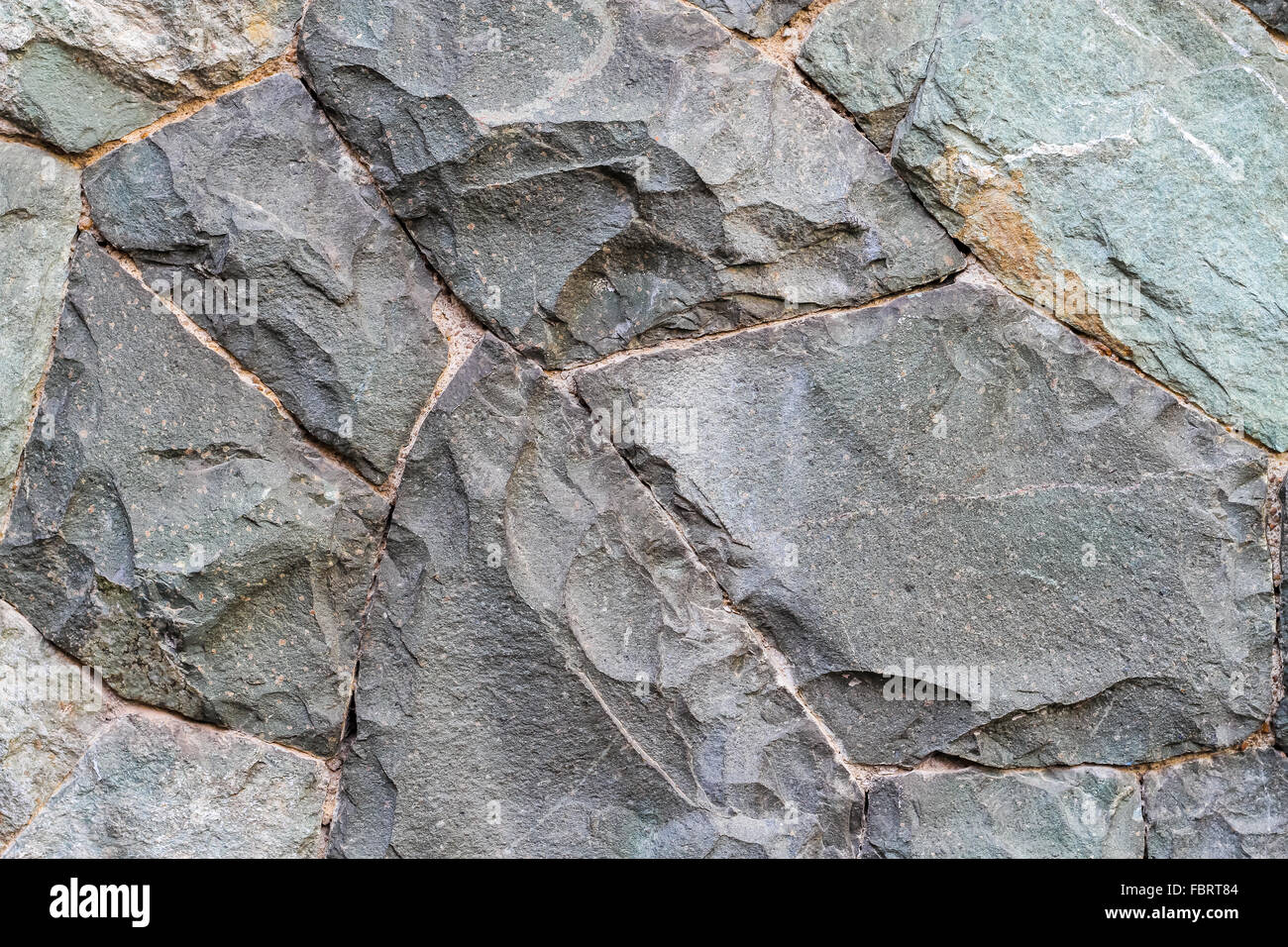 Steinmauern Hintergrund Stockfoto