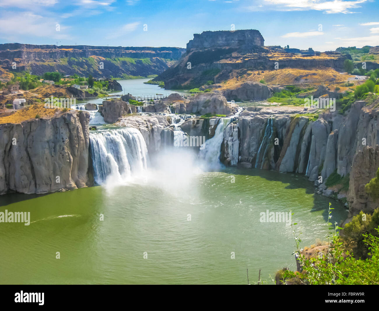 Shoshone Falls Idaho Stockfoto