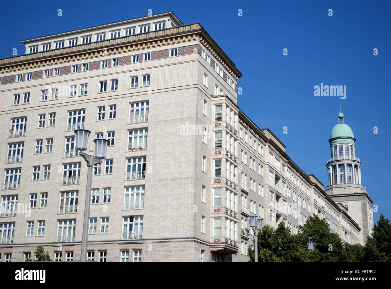 Berlin Frankfurter allee Stockfoto