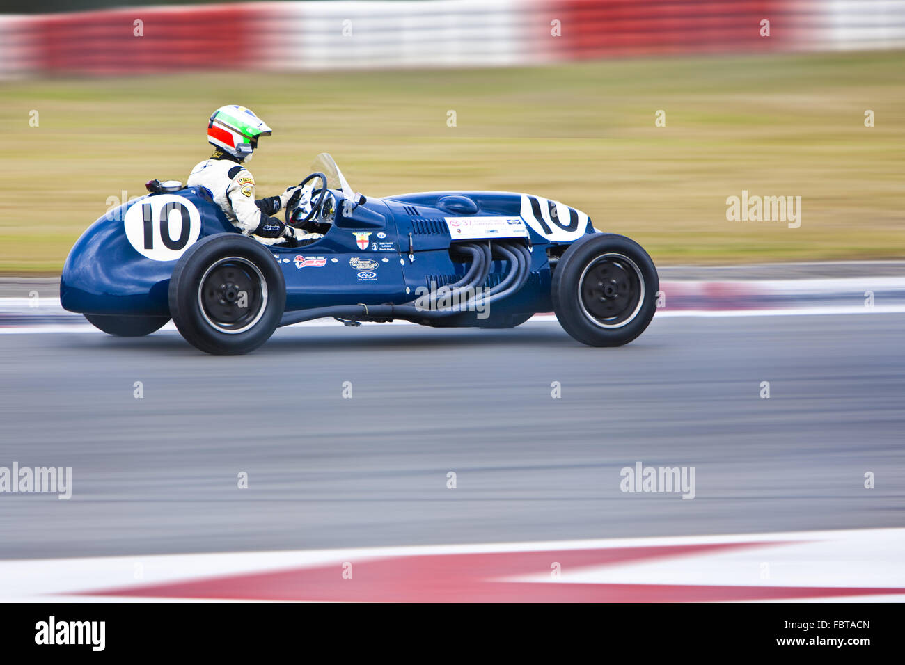 Historic Grand Prix Cars Stockfoto