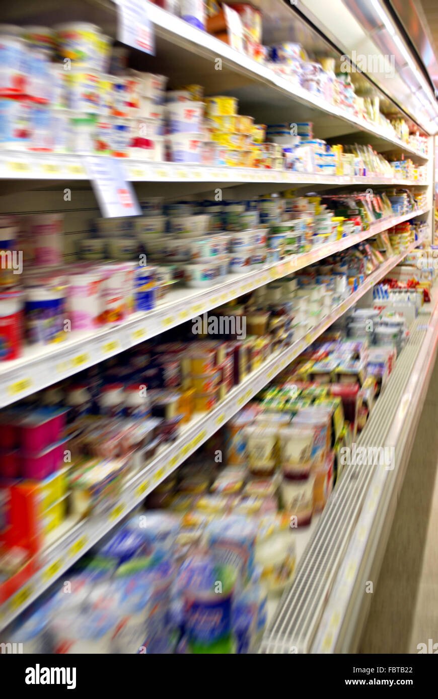 Supermarkt Stockfoto