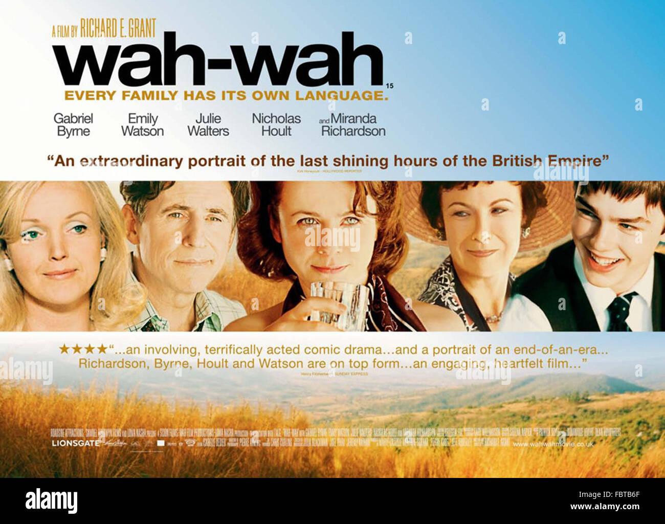 WAH WAH (2005) RICHARD E GRANT (DIR) MOVIESTORE SAMMLUNG LTD Stockfoto