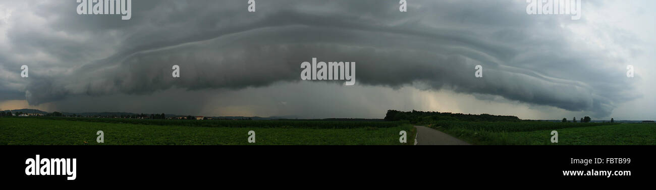 Böenfront Stockfoto