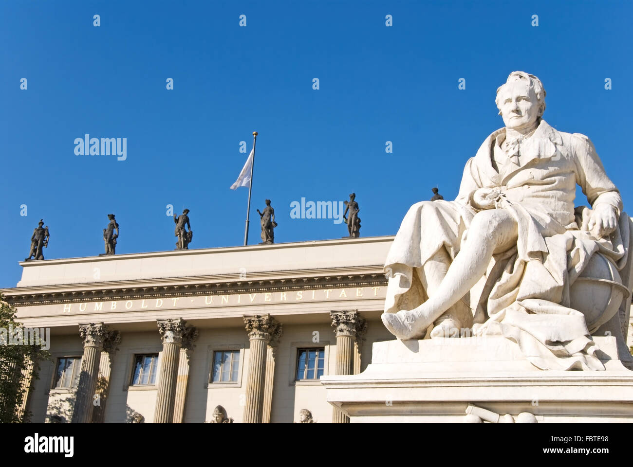Alexander von Humboldt-Universit├ñt Stockfoto